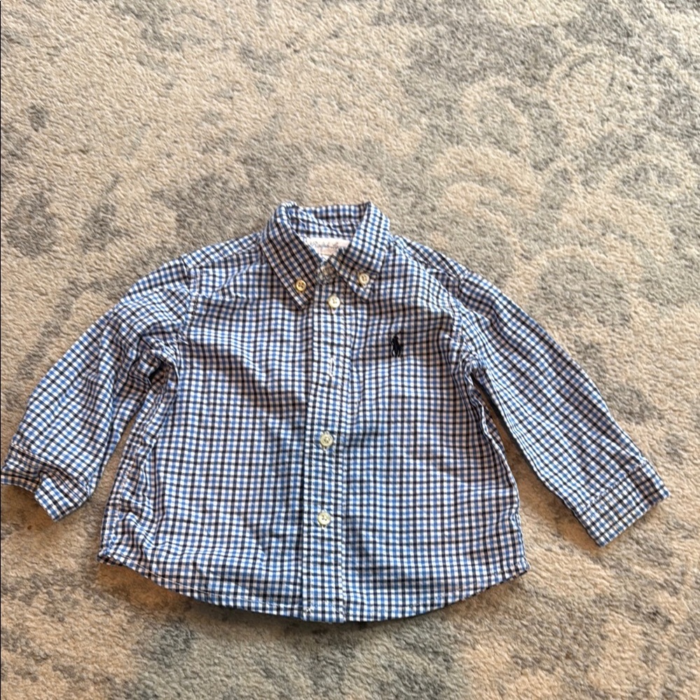 Ralph Lauren Baby Checkered Shirt